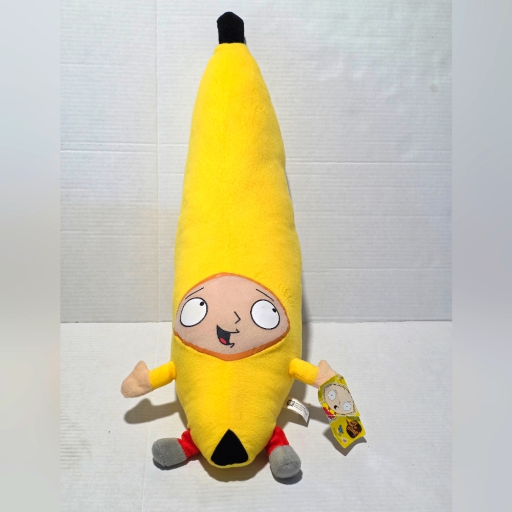 Stewie Griffin Penutbutter Jelly Time Plush 26 Inch Creased Tag